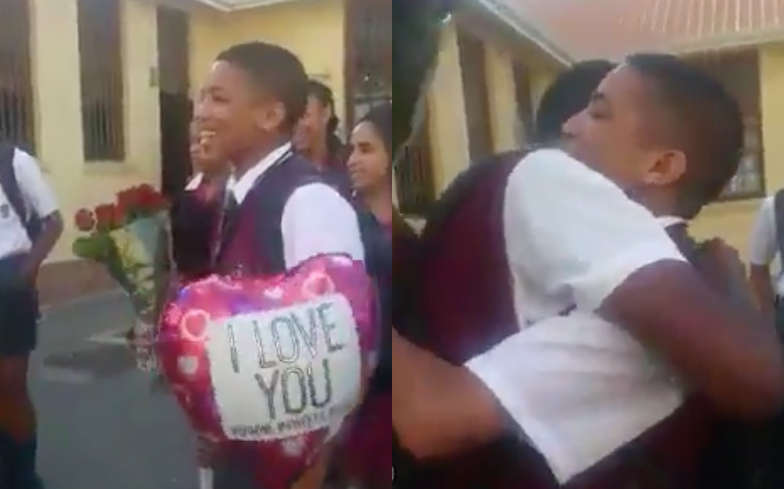 This viral video of two African schoolboys celebrating Valentine s  