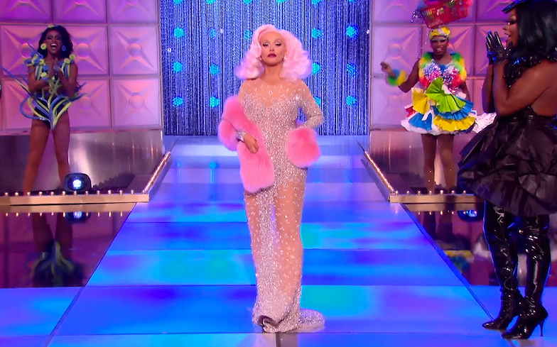 Christina Aguilera had the most iconic runway entrance in Drag Race ...