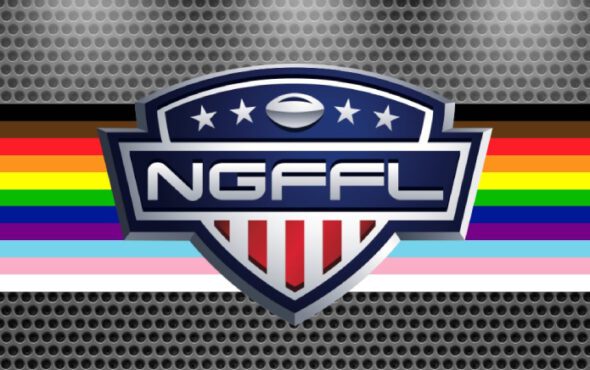 Facebook: (National Gay Flag Football League)