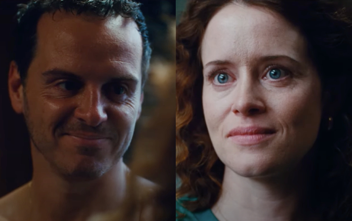 All Of Us Strangers Andrew Scott And Claire Foy Have An Emotional